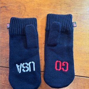USA Navy Blue Mittens